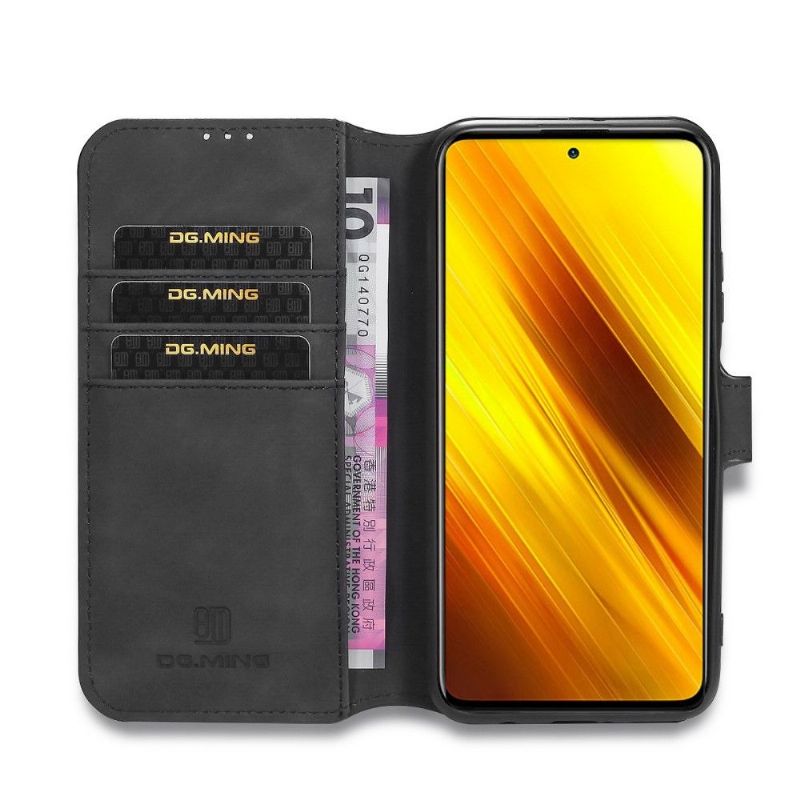 Housse Xiaomi Poco X3 NFC DG MING Style Rétro