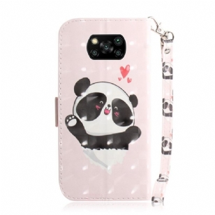 Housse Xiaomi Poco X3 NFC mignon panda