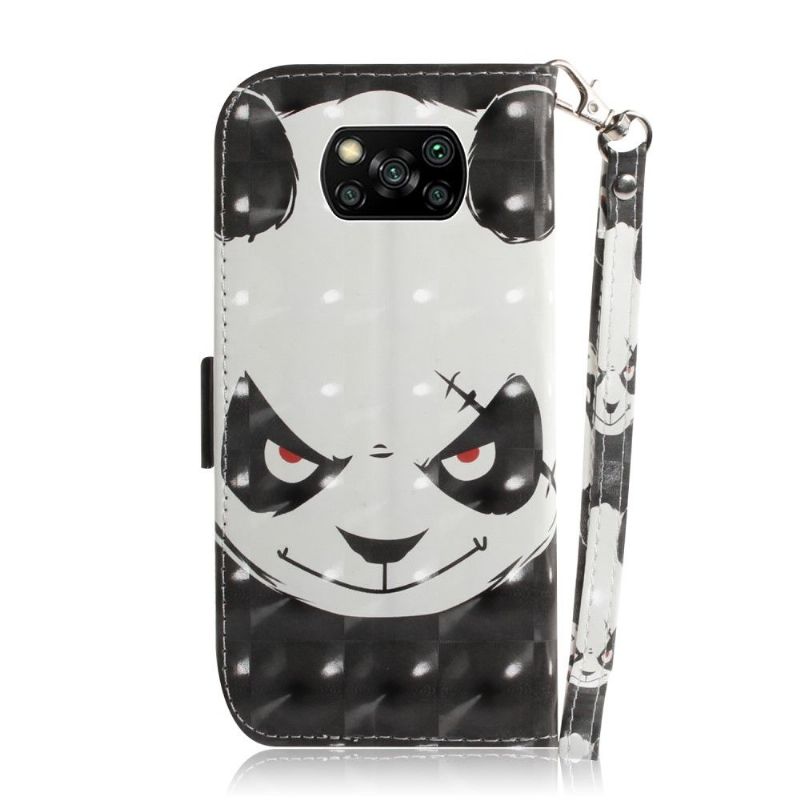 Housse Xiaomi Poco X3 NFC Panda maléfique