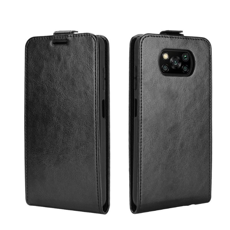 Housse Xiaomi Poco X3 NFC simili cuir avec rabat verticale