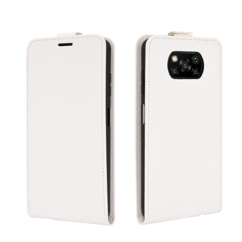 Housse Xiaomi Poco X3 NFC simili cuir avec rabat verticale