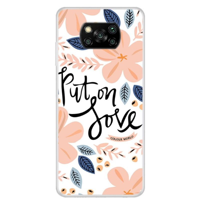 Xiaomi Poco X3, X3 Pro et X3 NFC - Coque Put on Love