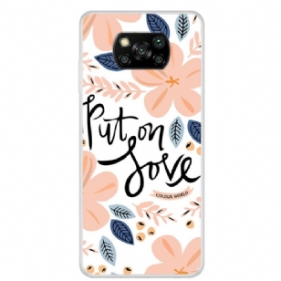 Xiaomi Poco X3, X3 Pro et X3 NFC - Coque Put on Love