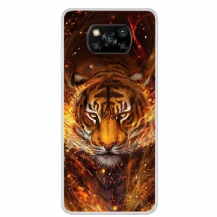 Xiaomi Poco X3, X3 Pro et X3 NFC - Coque Tigre de feu