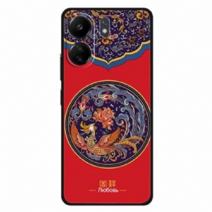 Coque téléphone Xiaomi Redmi 13C / Poco C65 Fleur de Phoenix