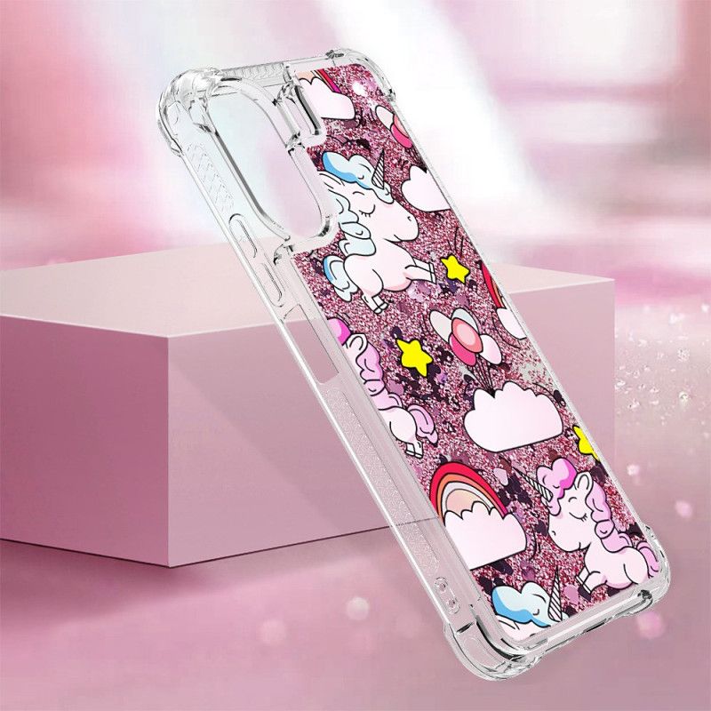 Coque Xiaomi Redmi 13C 4G/5G/Poco C65 Motif à Paillettes