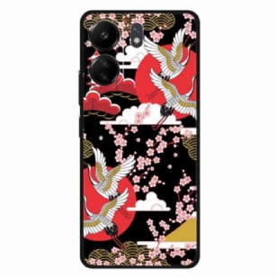 Coque Xiaomi Redmi 13C / Poco C65 Quatre Grues