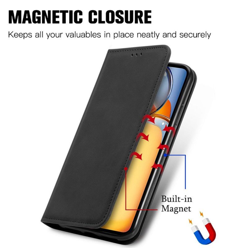 Flip Cover Xiaomi Redmi 13C 4G/5G/Poco C65 Style Cuir Classique