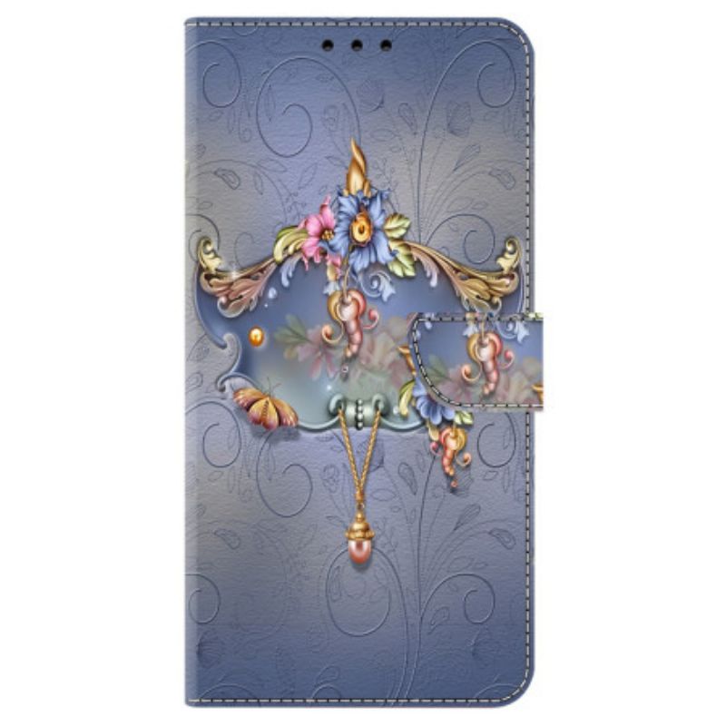 Housse Xiaomi Redmi 13C 4G/5G/Poco C65 Fleur de Sculpture