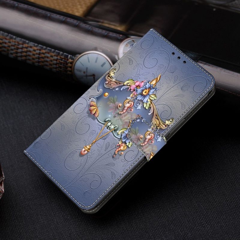 Housse Xiaomi Redmi 13C 4G/5G/Poco C65 Fleur de Sculpture