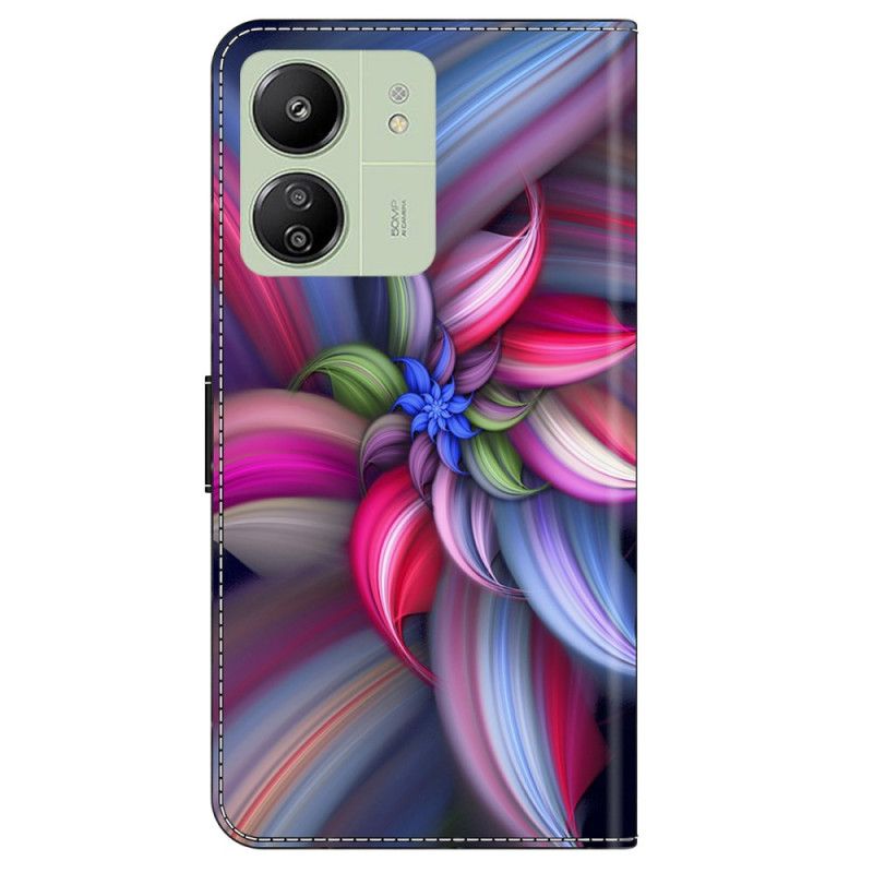 Housse Xiaomi Redmi 13C 4G/5G/Poco C65 Fleurs Colorées