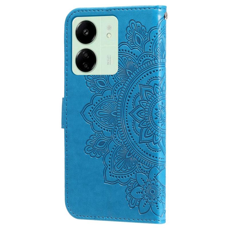 Housse Xiaomi Redmi 13C 4G/5G/Poco C65 Mandala Fleuri