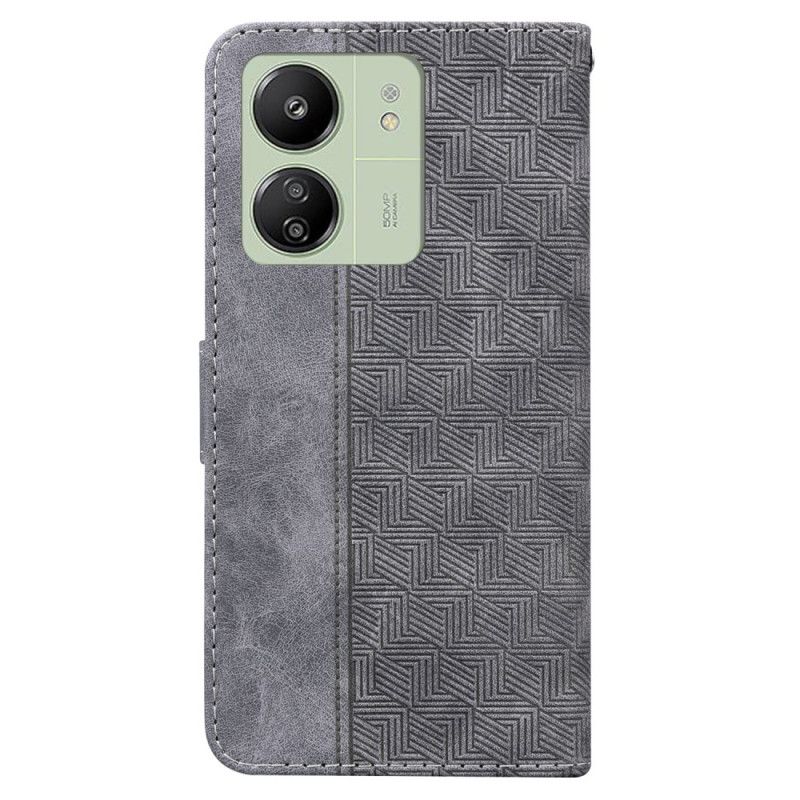 Housse Xiaomi Redmi 13C 4G/5G/Poco C65 Motif Tissé