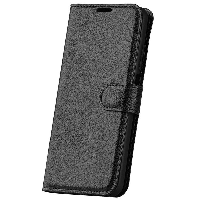 Housse Xiaomi Redmi 13C / Poco C65 Simili Cuir Litchi Classique