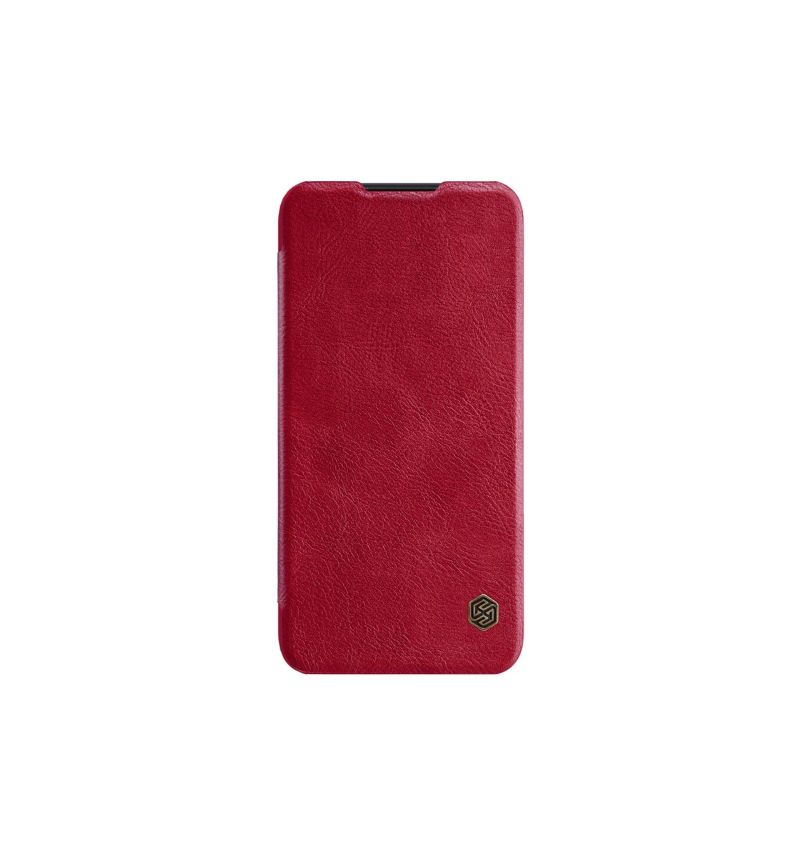 Housse Xiaomi Mi Play NILLKIN Qin revêtement cuir - Rouge