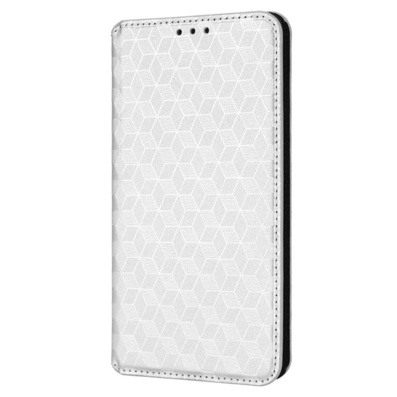 Housse Vivo X60 Pro flip cover design géométrie