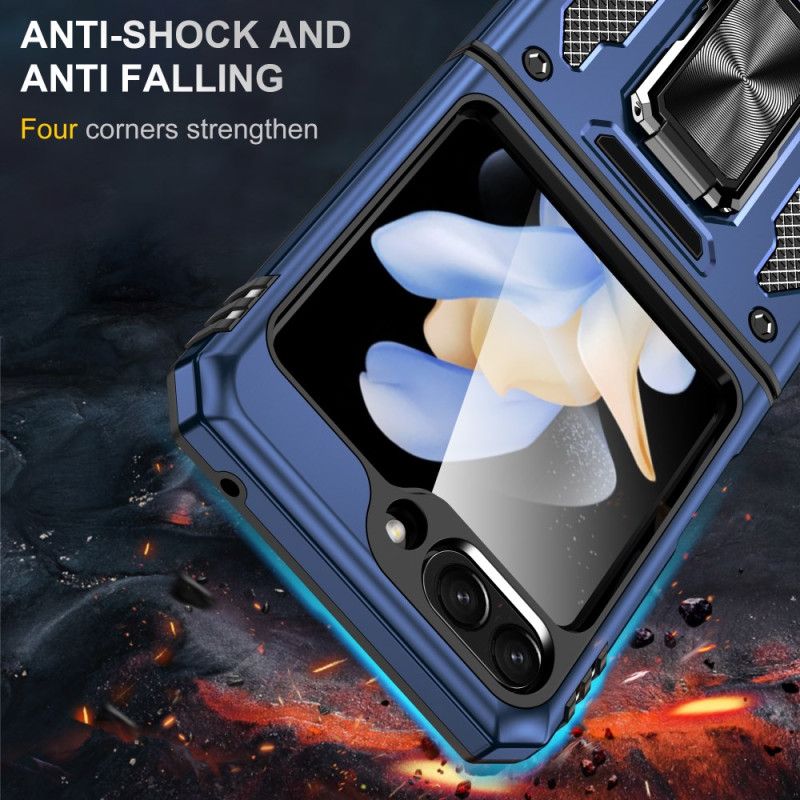 Coque Samsung Galaxy Z Flip 6 Anneau-Support Série Armor