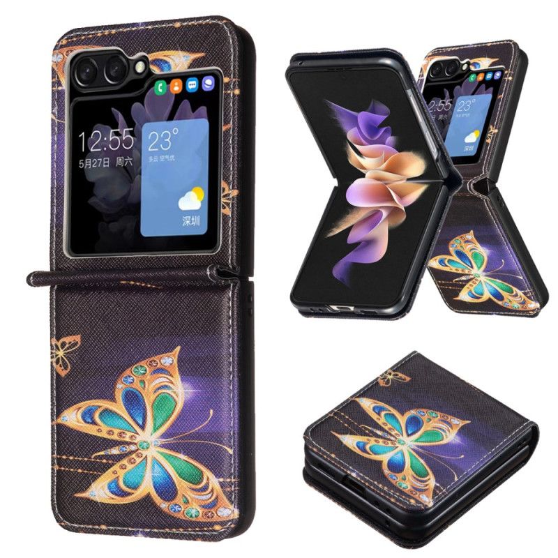 Coque Samsung Galaxy Z Flip 6 Papillon Bijoux