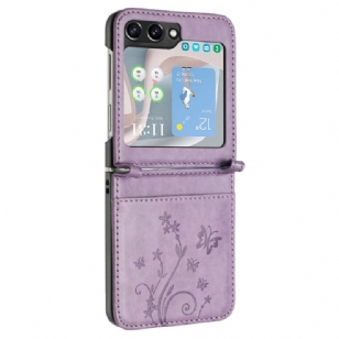 Coque Samsung Galaxy Z Flip 6 Papillons et Fleurs