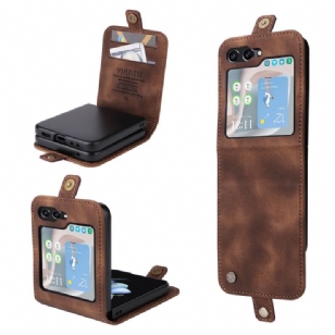 Coque Samsung Galaxy Z Flip 6 Porte-Cartes YIKATU