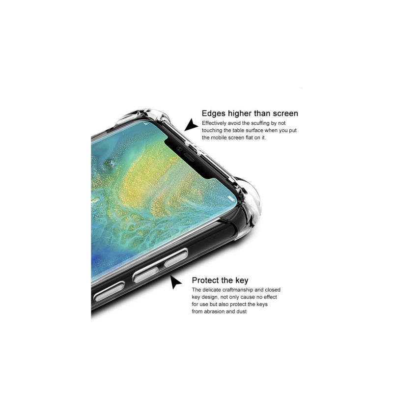 Huawei Mate 20 Pro - Coque transparente Class Protect