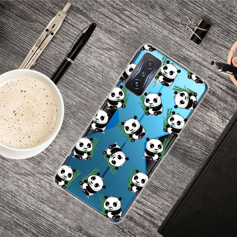 Coque Poco F4 GT Happy Pandas