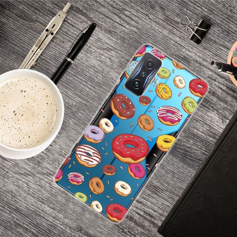 Coque Poco F4 GT multiples donuts