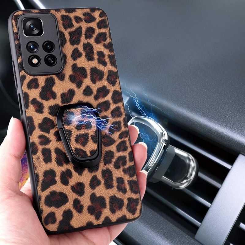 Coque Xiaomi Redmi Note 11 Pro Plus 5G effet croco fonction support