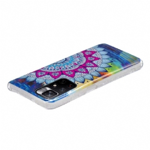 Coque Xiaomi Redmi Note 11 Pro Plus 5G Fluorescente Mandala Coloré