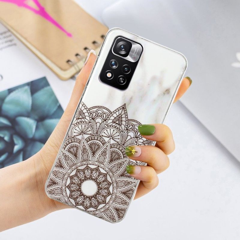 Coque Xiaomi Redmi Note 11 Pro Plus 5G Marbre Mandala