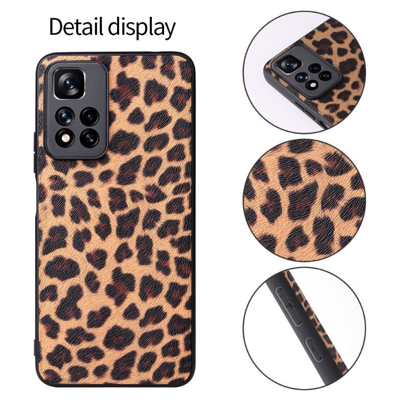 Coque Xiaomi Redmi Note 11 Pro Plus 5G motif léopard