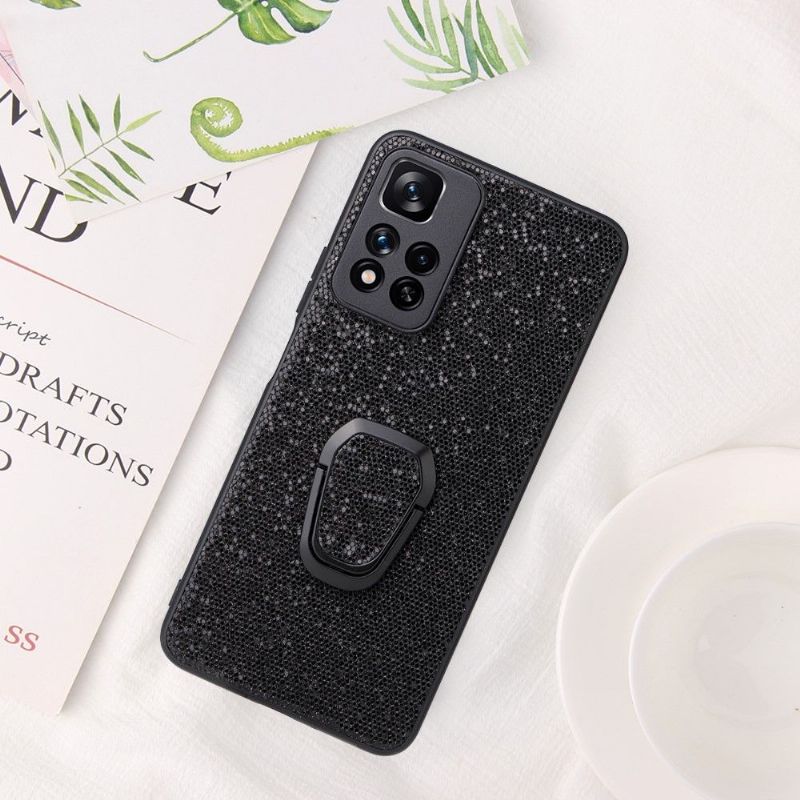 Coque Xiaomi Redmi Note 11 Pro Plus 5G Paillettes fonction support