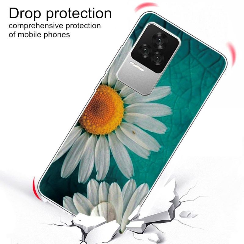 Coque Poco F4 Daisy fleur