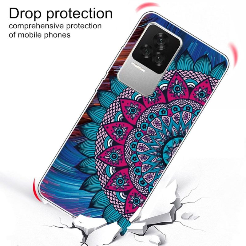 Coque Poco F4 Mandala coloré