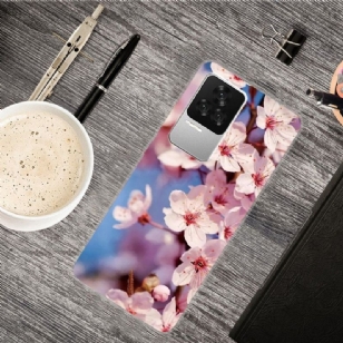 Coque Poco F4 Peach Blossom