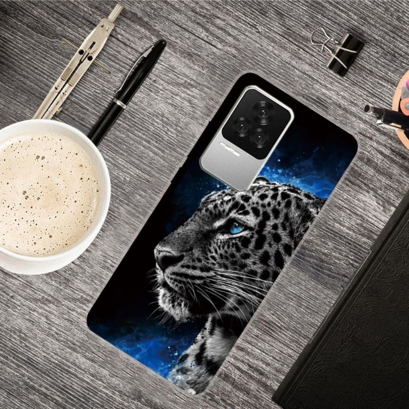 Coque Poco F4 Portrait Tigre