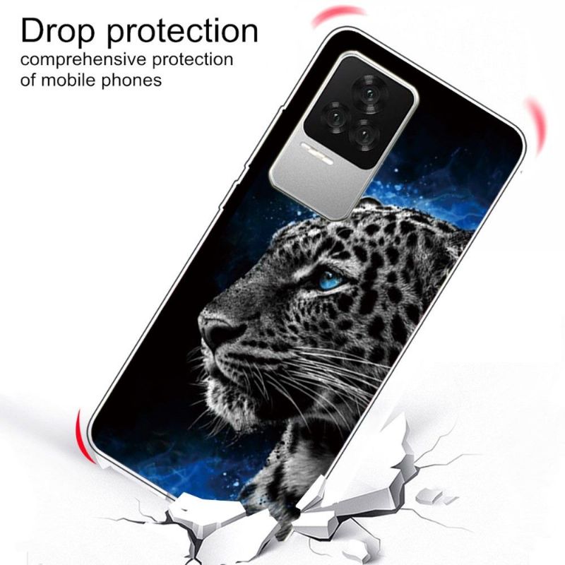 Coque Poco F4 Portrait Tigre