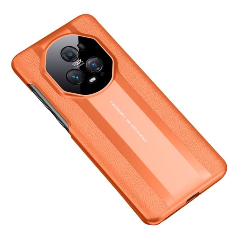 Coque Honor Magic 5 Pro Véritable Cuir Élégance