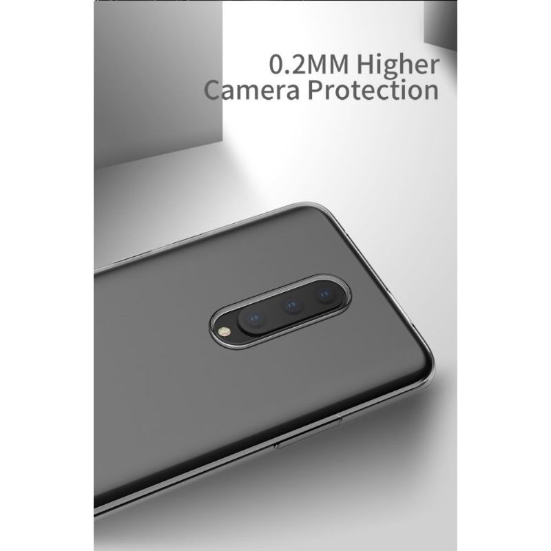 OnePlus 7 Pro - Coque transparente en silicone