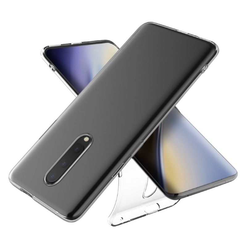 OnePlus 7 Pro - Coque transparente en silicone