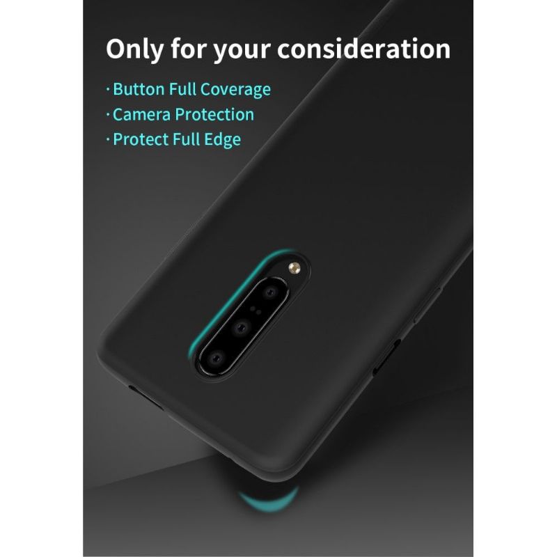 OnePlus 7 Pro - Coque ultra mince revêtement mat - Noir