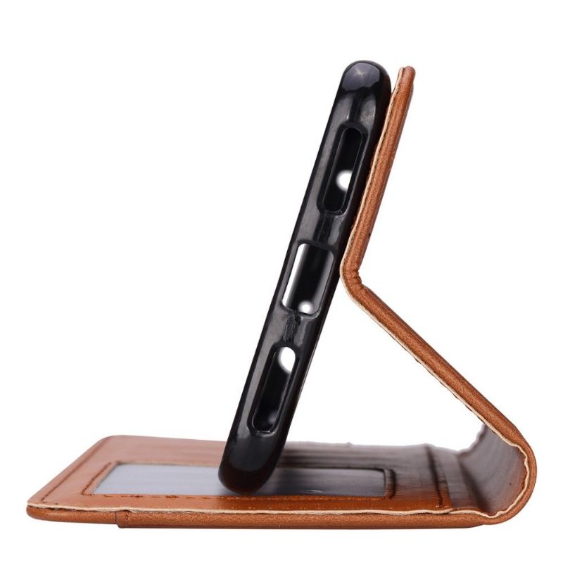 OnePlus 7 Pro - Housse cuir stand case portefeuille