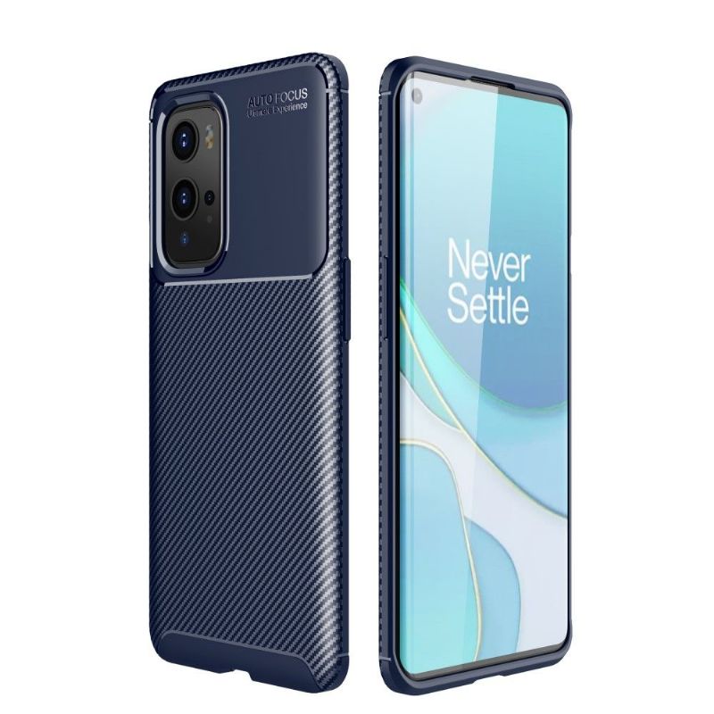 Coque effet fibre de carbone pour OnePlus 9 Pro