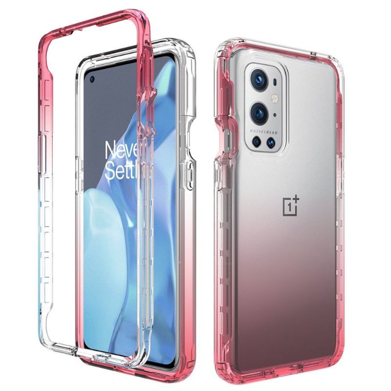 Coque OnePlus 9 Pro Antichoc transparent dégradé