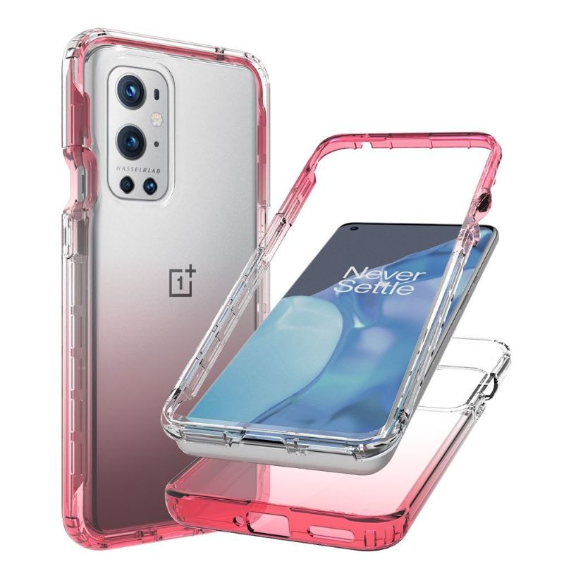 Coque OnePlus 9 Pro Antichoc transparent dégradé