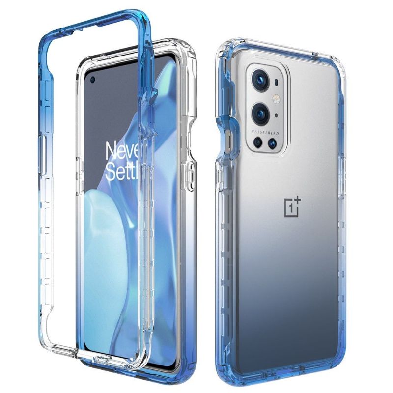 Coque OnePlus 9 Pro Antichoc transparent dégradé