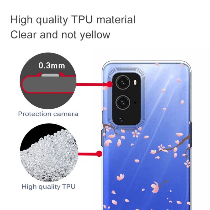 Coque OnePlus 9 Pro Fleurs Roses