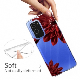 Coque OnePlus 9 Pro Fleurs Rouges