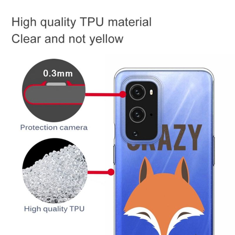 Coque OnePlus 9 Pro Fou comme un RENARD