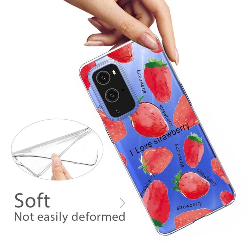 Coque OnePlus 9 Pro Strawberry